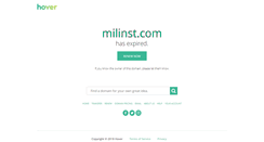 Desktop Screenshot of milinst.com